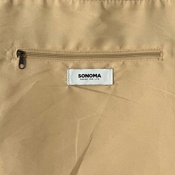 Sonoma Checkered Winter Tote Bag Black and White - Picture 8 of 9